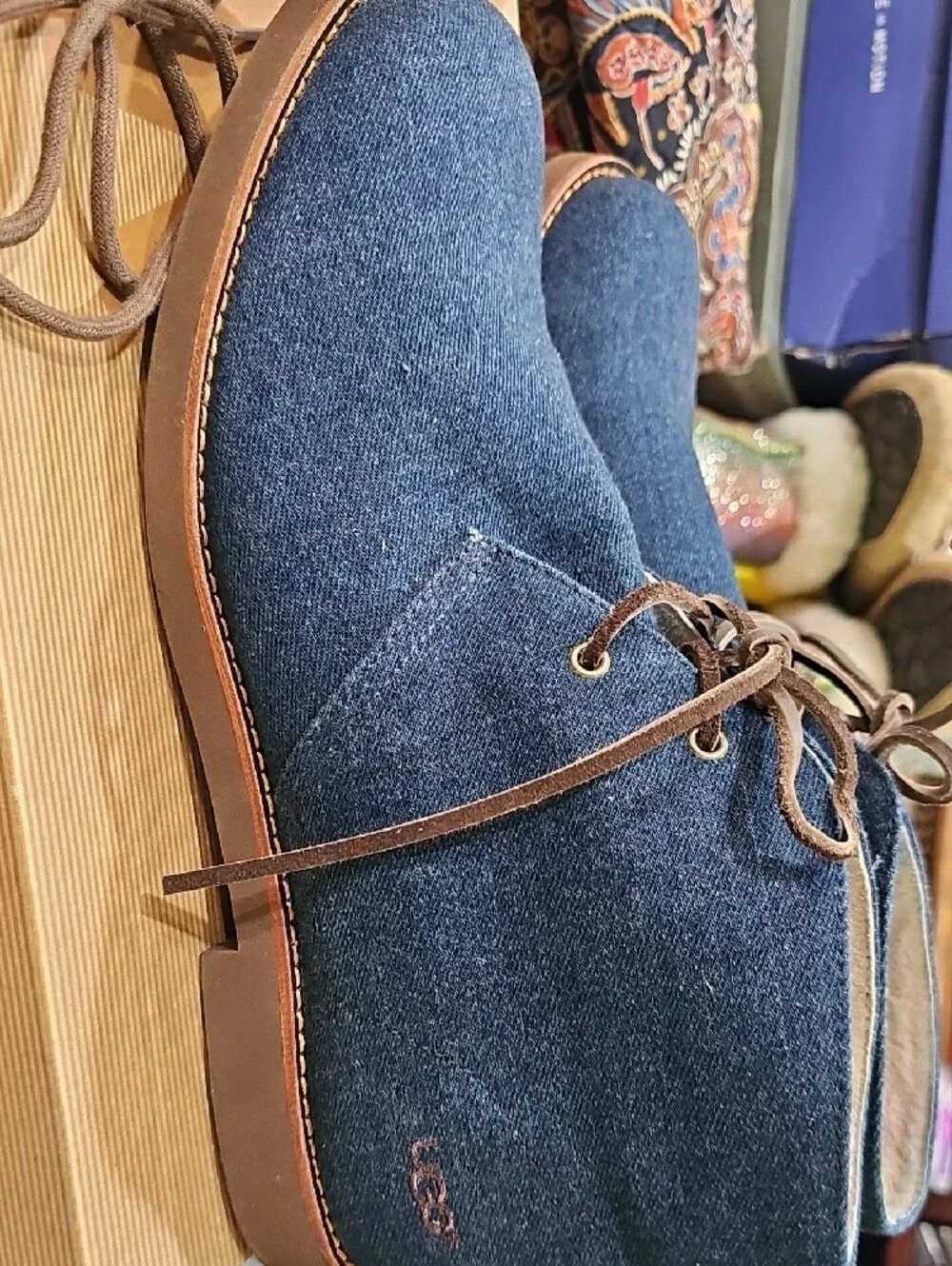 RARE & DISCONTINUED - UGG Westly Denim Chukka Boots